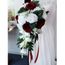 Mariee Bouquet Rose Fleurs Artificielle Mariage Demoiselle D Honneur Fille Fleur Mariage Decor Blanc Vin Rouge Bo12680 Achat Vente Fleurs Stabilisees Bientot Le Black Friday Cdiscount