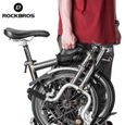 ROCKBROS – cadre de vélo pliant, sangle d'épaule de transport de vélo, poignée de transport de vélo, poignée-0