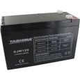 Batterie TASHIMA  gel/agm 12V, 9 A adaptable pour CASTELGARDEN, FLYMO, ROVER STIGA et WOLF - L: 152, l: 65, H:95mm, 100% étanche-0