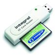 INTEGRAL Lecteur de carte (CF I, CF II) - USB 2.0 Single Slot CF Reader-0