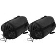 TIP HW-YSD-201202 Sac de couchage de camping en plein air, 2 pièces, sac de rangement de compression pour adulte-0