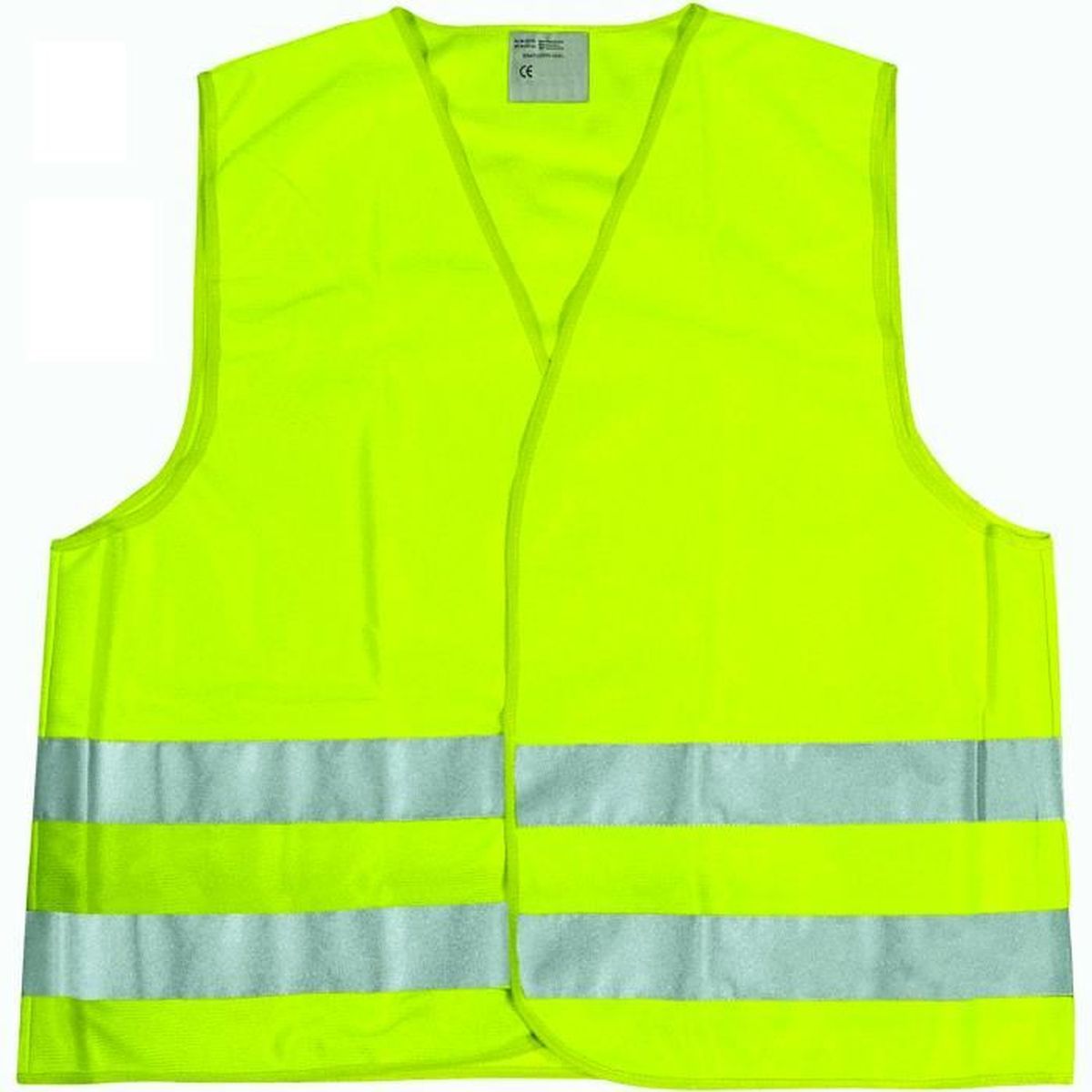 Gilet De Sécuritéréfléchissanthaute Visiblité Jaune Fluorescent Taille Unique Homologué Ce