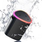 DJOIN Mini Enceinte Bluetooth Portable sans Fil avec RGB Lumières Bluetooth 5.3 Basses Puissantes 12H Étanche IPX5 Appairage TWS