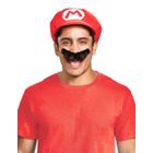 DEGUISE TOI Accessoire de tête pour déguisement - Casquette et Moustache Mario Adulte