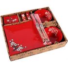 LA CHINEUSE SERVICE COMPLET JAPONAIS ROUGE