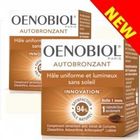 Complément alimentaire - Oenobiol - Autobronzant - Lot de 60 capsules - Protection solaire - Mixte