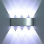 Applique Murale LED - POPSPO - 8 Ampoules - Blanc froid - Aluminium