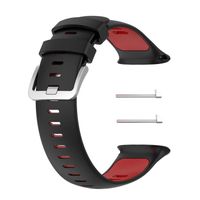 ( noir rouge ) Bracelet de montre avec Barre de ressort, Bracelet de montre en silicone de remplacement pour POLAR Vantage V2