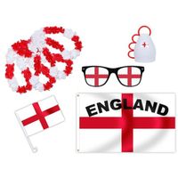 Kit XXL supporter Angleterre England (FP-16) Ensemble de 8 pièces
