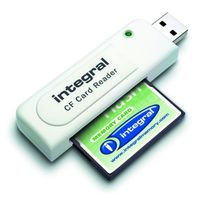 INTEGRAL Lecteur de carte (CF I, CF II) - USB 2.0 Single Slot CF Reader