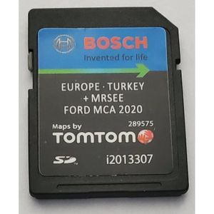 PACK ACCESSOIRES GPS Carte SD GPS Ford MCA Europe 2020