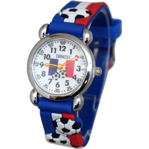 MONTRE MONTRE ENFANT GARCON EQUIPE DE FRANCE DE FOOTBALL LES BLEUS GRIEZMANN MBAPPE