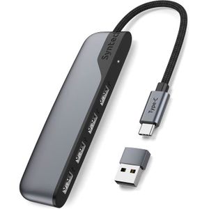 HUB Hub USB C vers USB 4 Ports, Type C vers USB 3.0 Hu