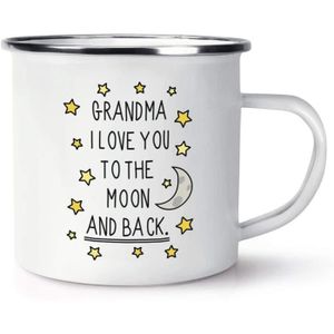 Porzellan Kaffee-Becher Kaffeebecher Trinkbecher Coffee Mug "Mon Cheri" 10x8 cm 