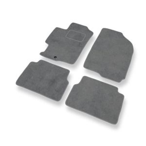 Perfect Fit Noir tapis de voiture Tapis de sol sur mesure pour Mazda 6 fixations 07-13