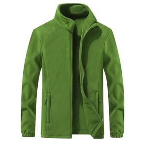 MANTEAU couleur Homme-Vert taille S veste polaire chaude c