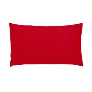 HOUSSE DE COUSSIN Housse de coussin rectangulaire outdoor Rouge 50 x 70 cm