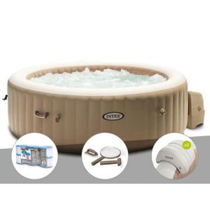 SPA COMPLET - KIT SPA Spa gonflable - INTEX - PureSpa Sahara - 6 places 