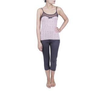 Pyjama Corsaire Femme Achat Vente Pas Cher