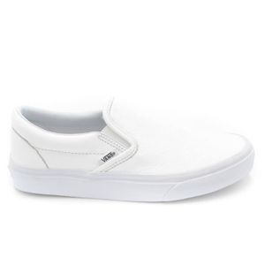 Vans Classic Slip on Basket blanc-blanc cuir art.xg8ew8 T ... Vans Classic Slip on Basket blanc-blanc cuir art.xg8ew8 T ...