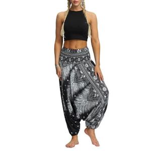 COMBINAISON TRESORS- Pantalon de yoga ample dcontract pour fem
