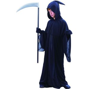 Faucheuse Costume Enfants Garçon Bourreau-Costume Mort GRIM REAPER Sense Halloween