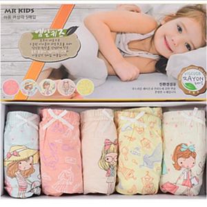 CULOTTE - SLIP  5 Pièces Culotte Fille Slip Culottes en Coton Petites Filles Culotte Doux Culotte Confort Sous-vêtements  ​2-12 Ans