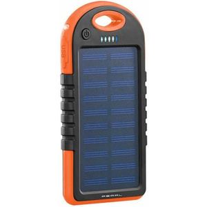 BATTERIE EXTERNE Batterie de secours solaire 3000 mAh avec 2 ports 