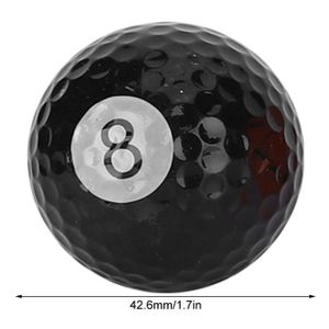 BALLE DE GOLF SALALIS 6 Pcs Portable Balles de Golf Sports Pratiquant Cadeau Balles Accessoire pour Compétition Utilisation