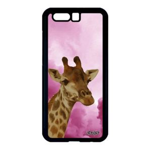 COQUE - BUMPER Coque girafe Honor 9 silicone cover tacheté case r