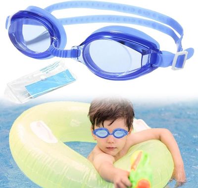 Lunettes De Natation Enfants Anti-Buée Avec Bouchons D'Oreille Et Pince-Nez - 3 à 12 Ans