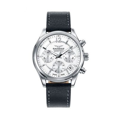 Orologio da uomo Sandoz 81511-37 acciaio opaco