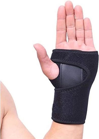 Orthèse de poignet élastique Actesso avec bande de poignet - Idéale pour les entorses et foulures (L, Noir) - Santé - Mieux vivre Orthèse de poignet élastique Actesso avec bande de poignet - Idéale pour les entorses et foulures (L, Noir) - Santé - Mieux vivre