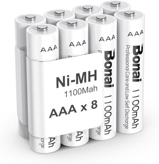 16 Piles AAA Rechargeables POWEROWL 1000mAh - Accus Ni-MH