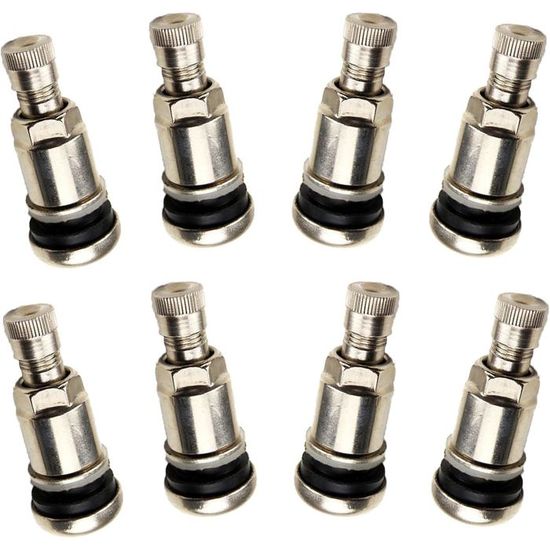 2 Rallonges De Valve Pour Pneu (10 Cm) Avec Valve Anti-retour - Pour Voiture, Trottinette, Vélo, Camion - 3
