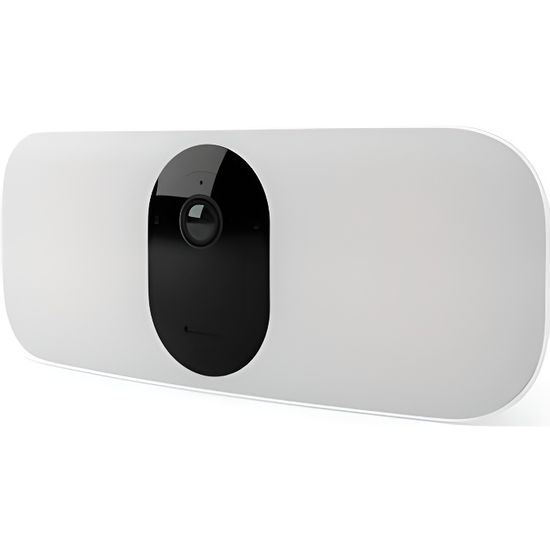 Caméra de surveillance ARLO Pro 3 Floodlight - Wifi sans fil - Blanc - 2K - Eclairage spotlight puissant intégré