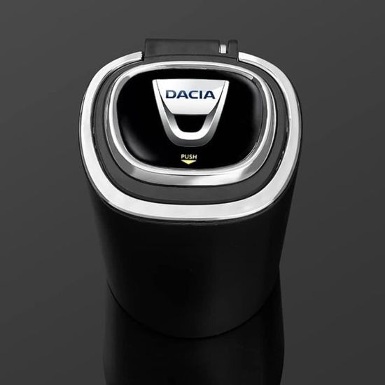 XTRDGHUG Cendrier De Voiture, Pour Dacia Duster Sandero 3 / Sandero Stepway Voyage Cendrier Voiture Anti Odeur En Sans Fumée Pièces,E