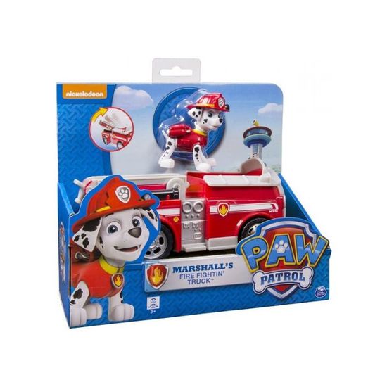 Vehicules A Moteur Coffrets De Vehicules Pat Patrouille Camion De Pompier Rouge Chien Marcus Figurine Et Vehicule Paw Patrol Re 339 Jeux Et Jouets