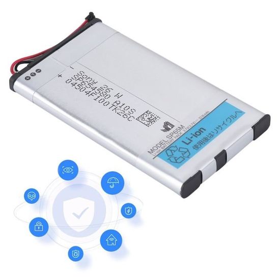Drfeify batterie pour SONY SP65M Batterie de remplacement d'origine OEM  SP65M pour SONY Playstation PS Vita PCH PCH - 1001-1001 - Cdiscount  Informatique