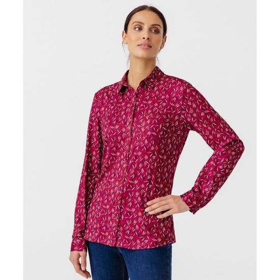 Robe Imprimée En Maille Chaude - Robe