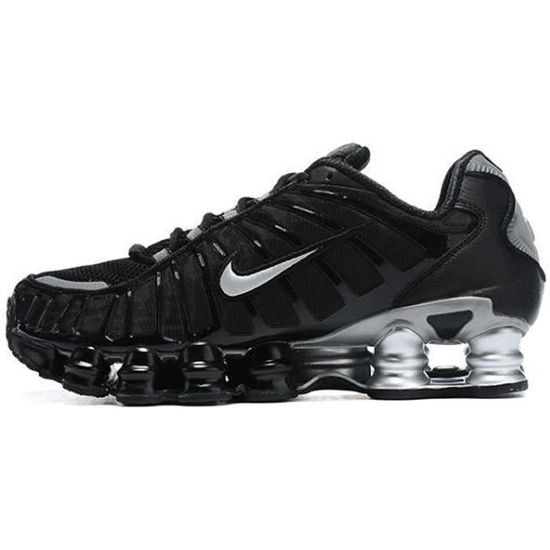 Nike shox 2025 homme argent