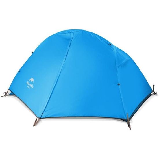 Naturehike Ultralight 1 Person Tent Waterproof Backpacking Tent for Camping Cycling Hiking (Blue