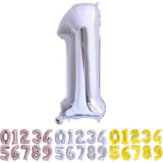 81,3 Cm Ballon Numéro De Bloc De Construction, Coloré Ballon