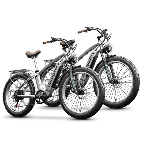 Shengmilo -Vélo électrique 26" - 500W Bafang -  fat bike - 48V15AH720Wh batterie au lithium - Combinaison de 2 vélos électriques