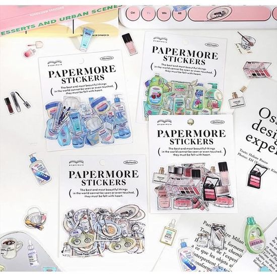 Lot De 800 Autocollants Avec Dictons - 36 Feuilles D