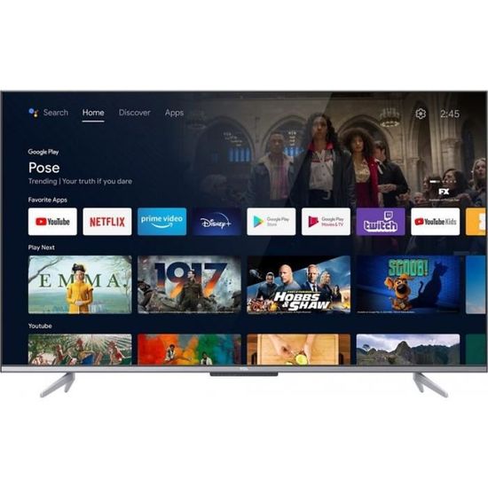 TCL TV LED 43P725 Android TV 2021