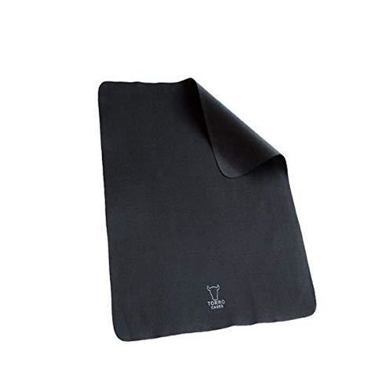 24.8 x 17.9 cm, Pack de 3, Noir TORRO Chiffon de Nettoyage en Microfibre Compatible avec Apple iPad Pro 11” 