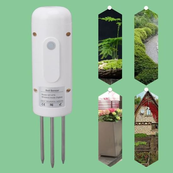 Sonde à Sol En Acier Inoxydable - Testeur D'humidité Manuel Pour Plantes En Pot (longueur 36 Cm)