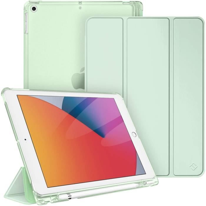 Étui de protection pour tablette compatible avec Apple iPad 10.2  (2019/2020/2021)