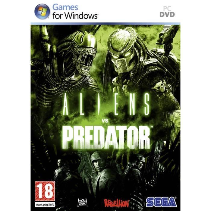 Sega Aliens Vs Predator / Jeu PC Dvd-Rom